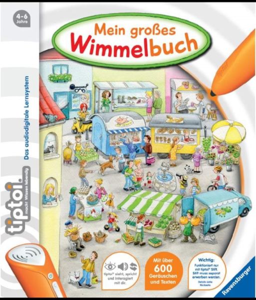 Tiptoi Buch Mein grosses Wimmelbuch