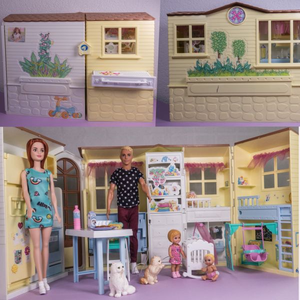 März/April/Mai 2020: Barbie Familienhaus